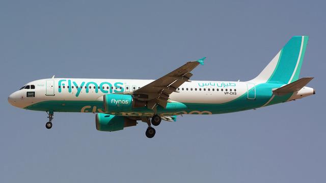 VP-CXS:Airbus A320-200:Nas Air